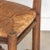 1940s French Carved Wood and Woven Chair For Sale - Image 10 of 12