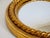 Large Giltwood Convex Mirror Twisted Rope Design 18.25" For Sale - Image 10 of 12