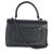 Chanel Black Calfskin Smooth Small Trendy CC Flap Bag For Sale - Image 4 of 9