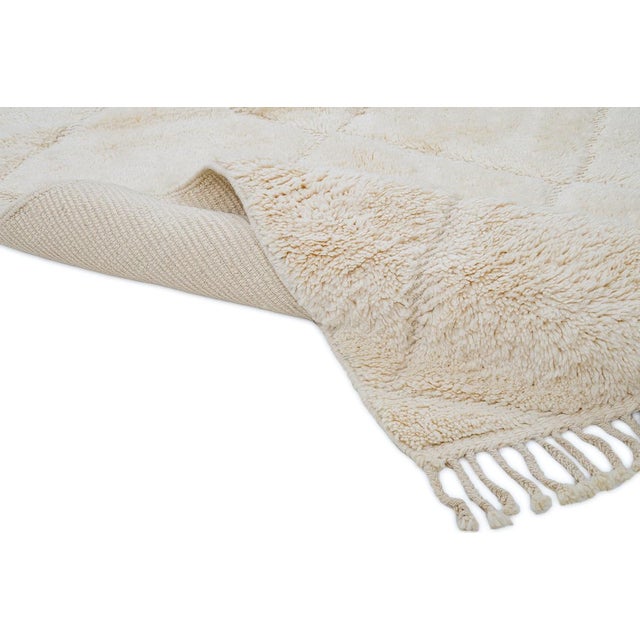 Hand-Knotted Wool Rug by Azele Studio For Sale - Image 11 of 12