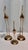 Brass 1970s Palm Beach Regency Solid Brass "Longevity" Crane Trio - Set of 3 For Sale - Image 8 of 10