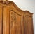 Vintage French Louis XVI Style Carved Oak 4-Door Wardrobe For Sale - Image 6 of 15