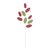 Bring festive elegance to your holiday decor with this set of Glittered Fabric Holly Sprays. Featuring rich red and green...