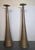 Boho Chic 2 Vintage MCM Arts and Crafts Hammered Copper Candlestick Candle Holder Tall 20" For Sale - Image 3 of 10