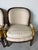 Vintage French Empire Style Swan Armchairs With Gilded Carved Arms – A Pair For Sale - Image 9 of 12