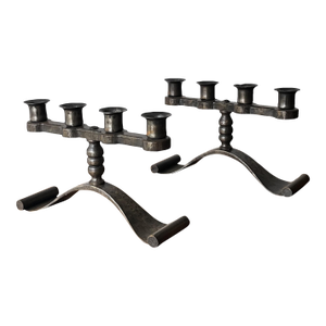 Pair of French 1930 Candlesticks by Charles Piguet