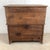 Wood Antique American Primitive Painted Pine Farmhouse Cabinet For Sale - Image 7 of 12