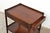Antique Serving Trolley with Drawer in Oak, 1920s For Sale - Image 12 of 13