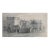 Antique European Castle Drawing For Sale