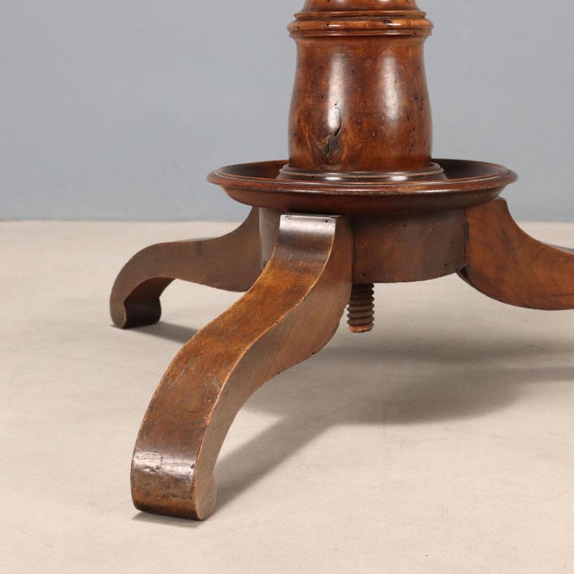 Walnut Standing Coat Rack For Sale - Image 6 of 7