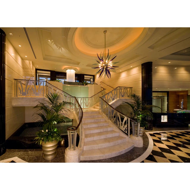Contemporary Italian Chandelier by Favola Vetrarti For Sale - Image 3 of 10