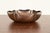 Art Deco Roycroft Style Arts & Crafts Hammered Copper Flower Form Fruit Bowl or Centerpiece Bowl With Ruffled Edges For Sale - Image 3 of 11