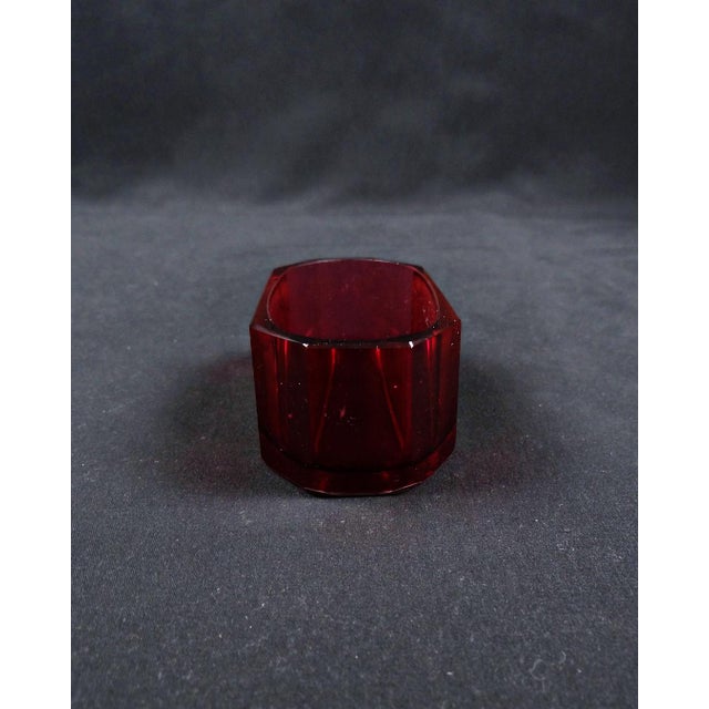 Art Deco Crystal Pocket Tray with Amethyst and Gold Enamel, 1930s For Sale - Image 10 of 14