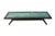 Mid-Century Modern Vintage 60's Rectangular Cocktail Table With Stained Black Wood and Patinated Copper Oxidized Turquoise Top For Sale - Image 3 of 10