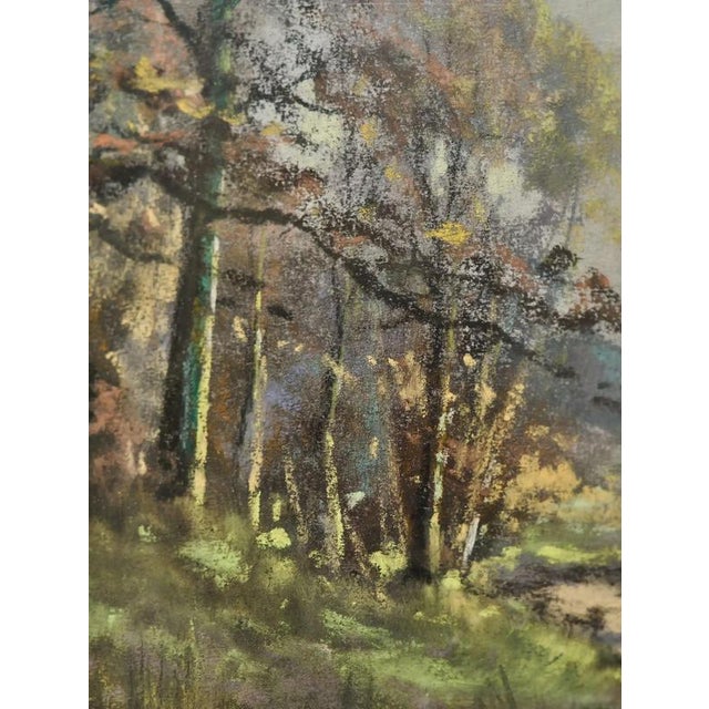 Cox Garstin, Landscape, Pastel, Framed For Sale - Image 6 of 8