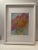 Original mixed media artwork. Abstract “Orange Souffle.” (Lennon Art Guild Original) Beautiful abstract flowers gently...