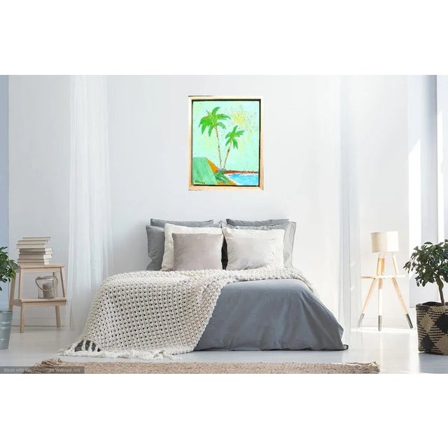 Contemporary Two Palms on the Beach For Sale - Image 3 of 7