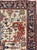 Rustic Ivory Square Antique Serapi Rug no. 10963 For Sale - Image 3 of 7