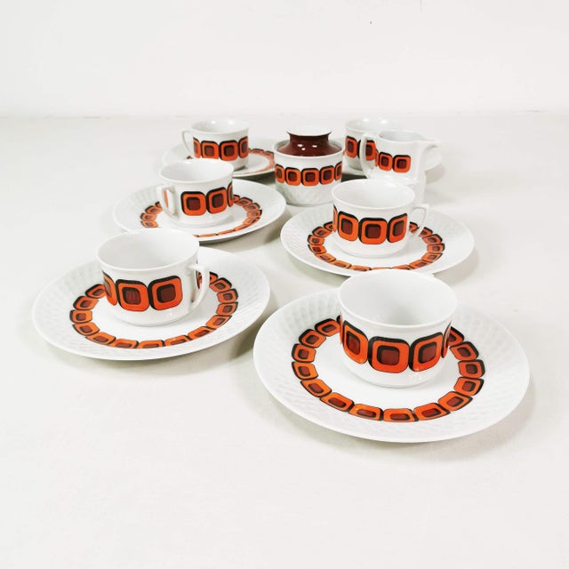 Space Age Coffee and Tea Set from Schirnding, Germany, 1970s, Set of 15 For Sale - Image 13 of 13