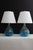 Mid 20th Century Seguso Style Hand Blown Murano Lamps - a Pair For Sale - Image 16 of 16