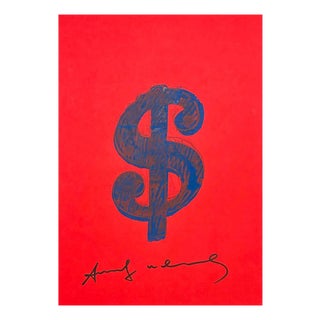 Andy Warhol, Dollar, Lithograph For Sale