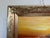 Early 21st Century Vintage Oil Painting Lighthouse Sunset Seascape Coastal Art Unique Shell Decor For Sale - Image 5 of 11