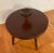 Mid-Century Modern Mid Century Circular Wooden Rotating Lazy Susan End Side Coffee Table With Center Piece Pedestal Bowl, Circa 1960s For Sale - Image 3 of 12