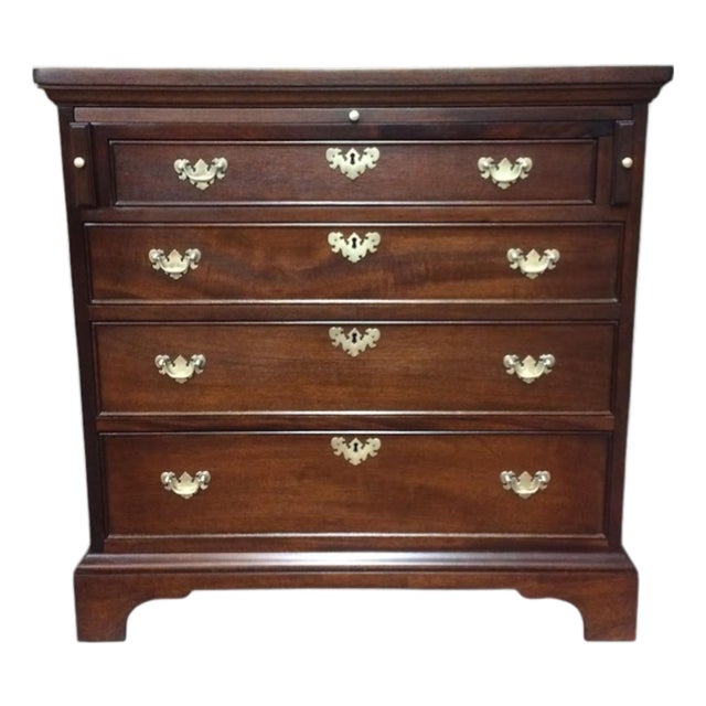 Mahogany Server, Mahogany Bachelor Chest, Craftique Furniture For Sale