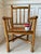 Cabin Vintage Handmade Small Size Rustic Carved Log Wood Chair For Sale - Image 3 of 18