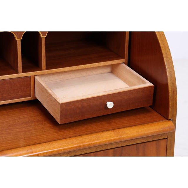 Mid-Century Secretary Writing Desk For Sale - Image 10 of 18