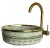 Add some Moroccan flair to your bathroom today and experience the beauty of this stunning vessel sink! This antique...