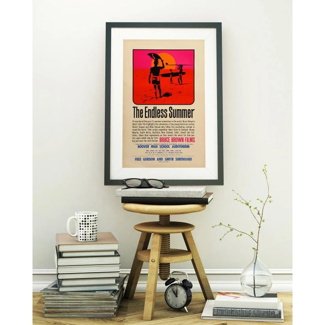 Postmodern The Endless Summer Original US Film Poster by John Van Hamersveld, 1965 For Sale - Image 3 of 4