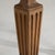 French 19th Century France Golden Oak Fluted-Leg Marble-Top Side Table For Sale - Image 3 of 11