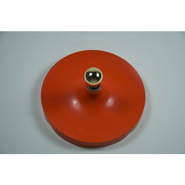 Orange Disc Shape Flush Mount from Cosack, 1960s For Sale - Image 11 of 12