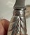 Folk Art Unknown, Antique Silver German Judaica Shabbat Challah Knife Hebrew Blessing Inscription For Sale - Image 3 of 11