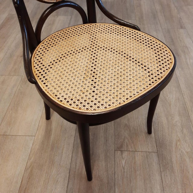 Brown No. 207 R Dining Chair by Michael Thonet for Thonet, 1970s For Sale - Image 8 of 10