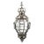 Vintage Silvered Bronze Versailles Diamond Baluster Lantern, Set of 2 For Sale - Image 10 of 10