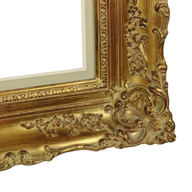 Baroque Style Frame in Classic Gold, 1920s For Sale - Image 11 of 18