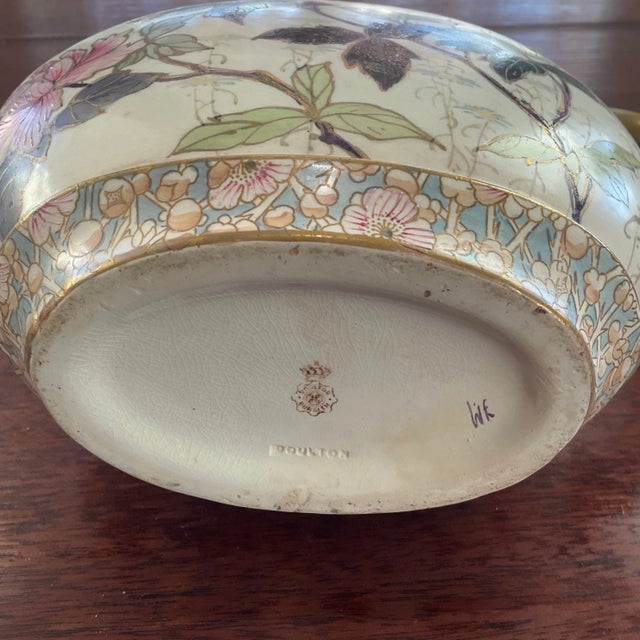 Metal Late 19th Century Royal Doulton Burslem Vase For Sale - Image 7 of 7