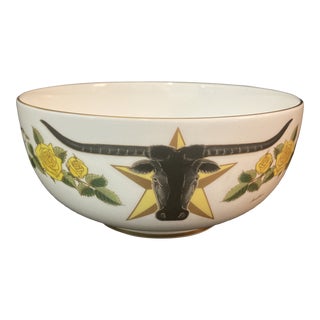 1980s Boehm Commemorative Texas Bowl For Sale