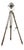 Patt 23 Spotlight Floor Lamp in Bead-Blasted Aluminium from Strand Electric, England, 1960s For Sale