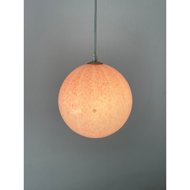 Pink tulipano ceiling lamp 20 by la murrina stunning, vintage, unused chandelier from the 1990s, featuring beautiful...