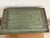 Early 20th Century Rustic Green Painted Wooden Storage Chest or Trunk For Sale - Image 10 of 14