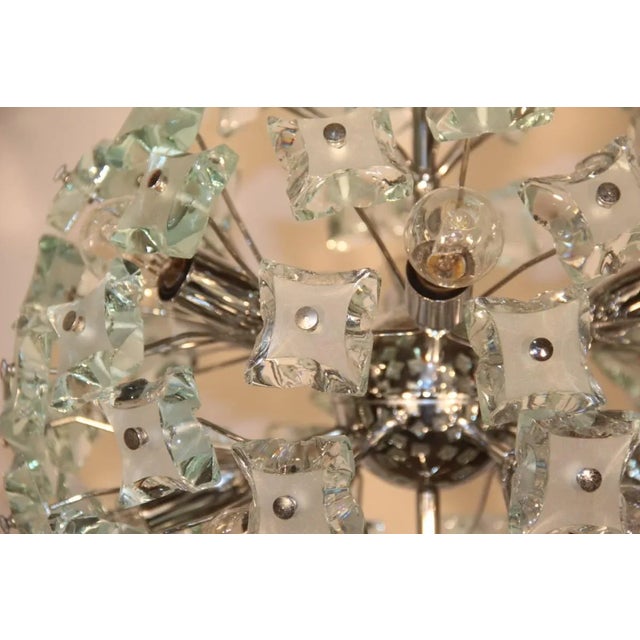 Italian Pop Art Sputnik Ceiling Lamp, 1970s For Sale - Image 6 of 12