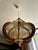 Scandinavian Cotton and Wood Pendant Light with Taut Wires, 1960 For Sale - Image 4 of 11