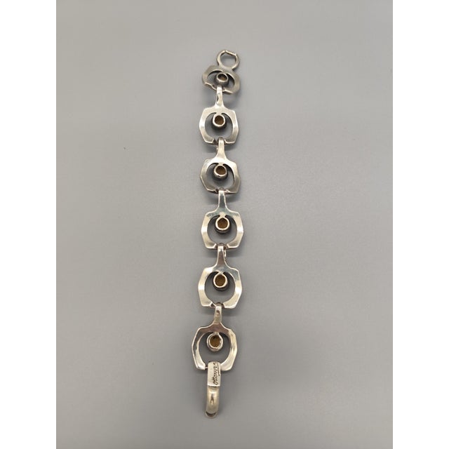 Vintage Exceptional Italian OTTAVIANI 925 Silver Handcrafted Bracelet 70-gram bracelet from the 1970s 925 hallmark present...