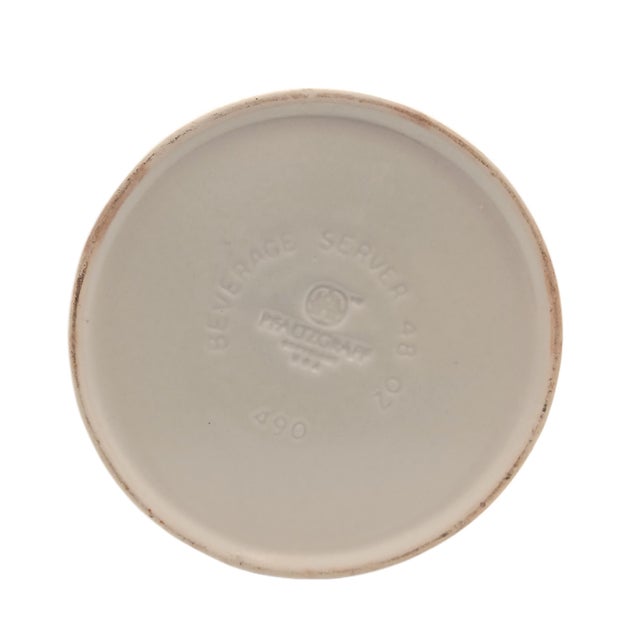 Vintage Pfaltzgraff Windsong Stoneware Pitcher For Sale - Image 6 of 6