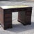 Pedestal Desk in Mahogany with Green Leather Top For Sale - Image 6 of 10