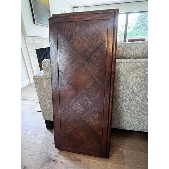 1990s Vintage French Provincial Style Card Table With Extensions Attributed to Guy Chaddock For Sale - Image 5 of 6