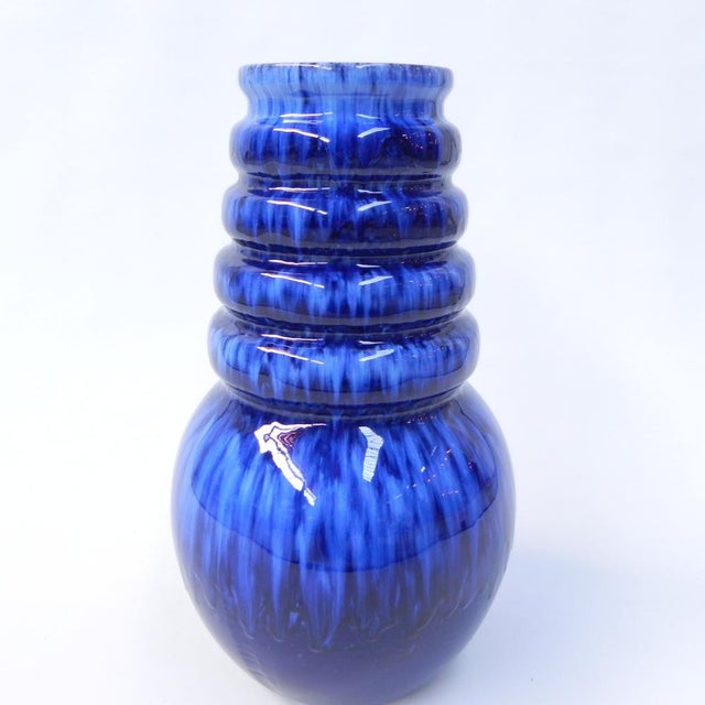 Mid-Century Modern Vintage Vase from Scheurich, Germany, 1960s For Sale - Image 3 of 13